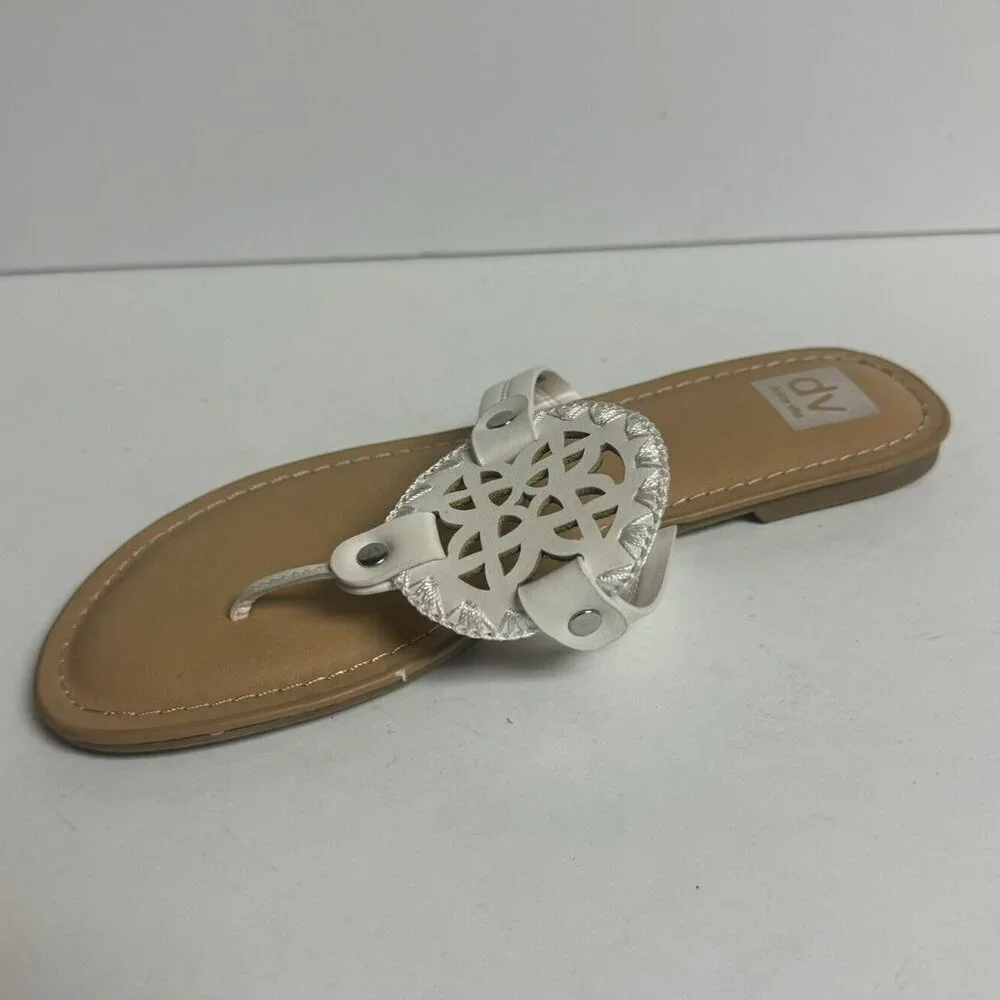 Dolce Vita Big Kids' Cissy Sandals White, Girls' Size 5 M